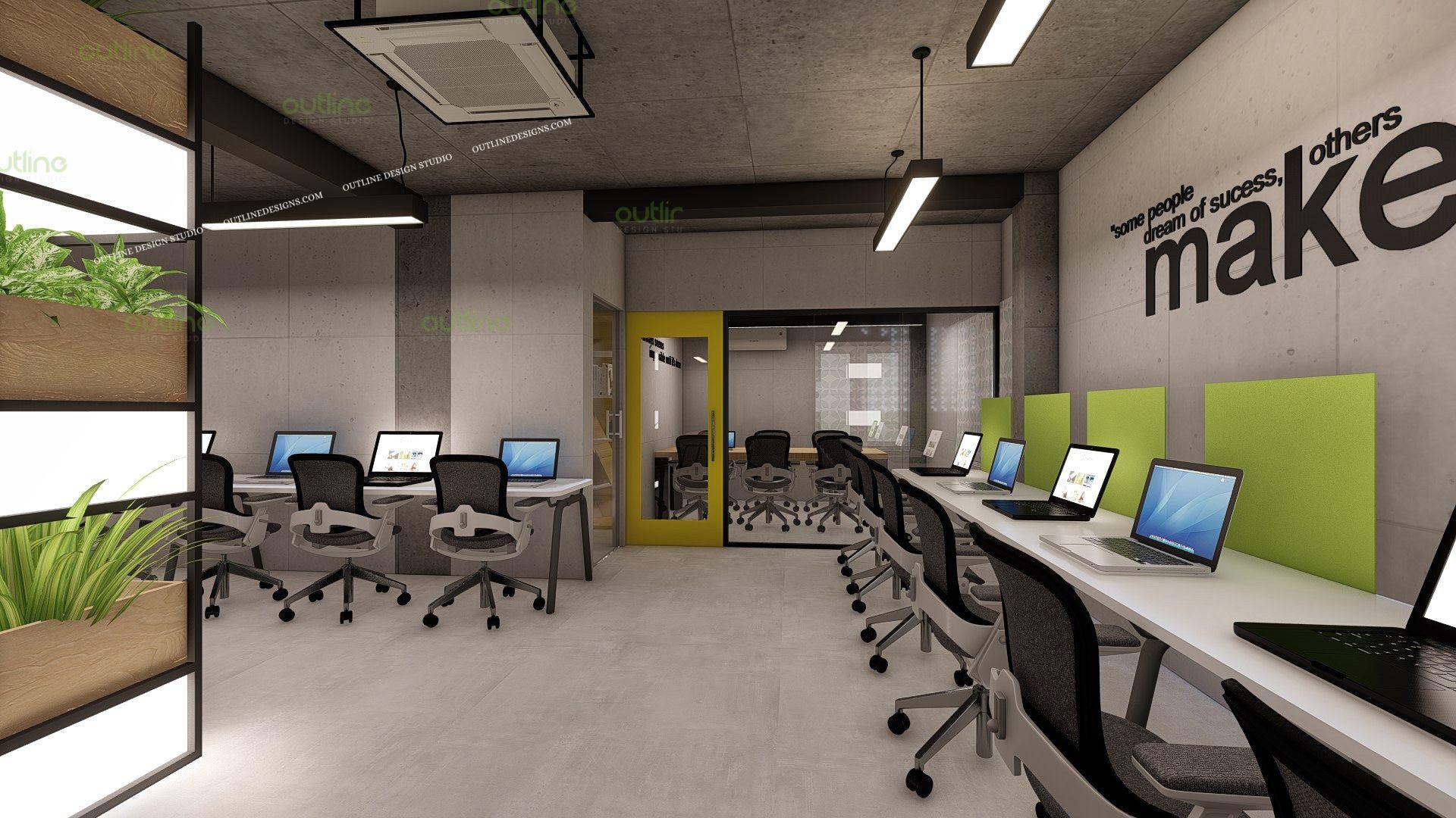 Small Office Interior Design Vijayawada, Hyderabad